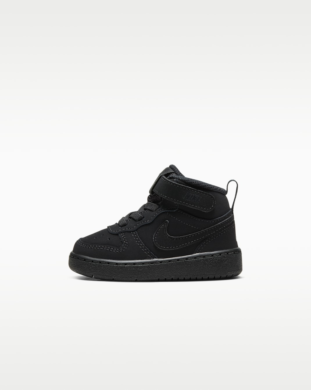 Nike Court Borough Mid 2 Baby/Toddler Shoes - Black/Black/Black