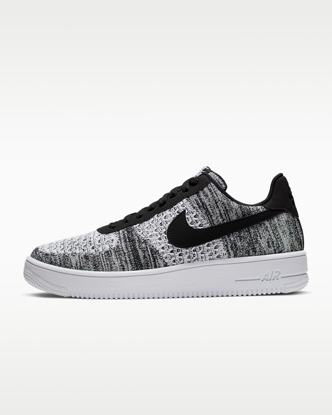 Nike Air Force 1 Flyknit 2.0 Zapatillas - Negro/Negro/Blanco/Pure Platinum
