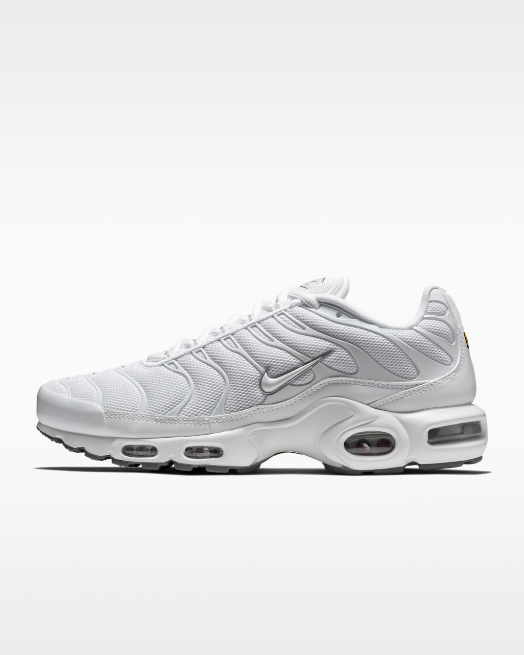 Nike Air Max Plus Men's Shoes - White/Black/Cool Grey/White