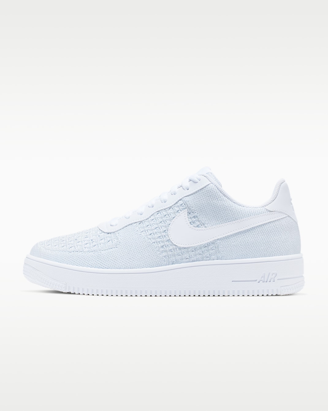 Nike Air Force 1 Flyknit 2.0 Shoes - White/Pure Platinum/White/Pure Platinum