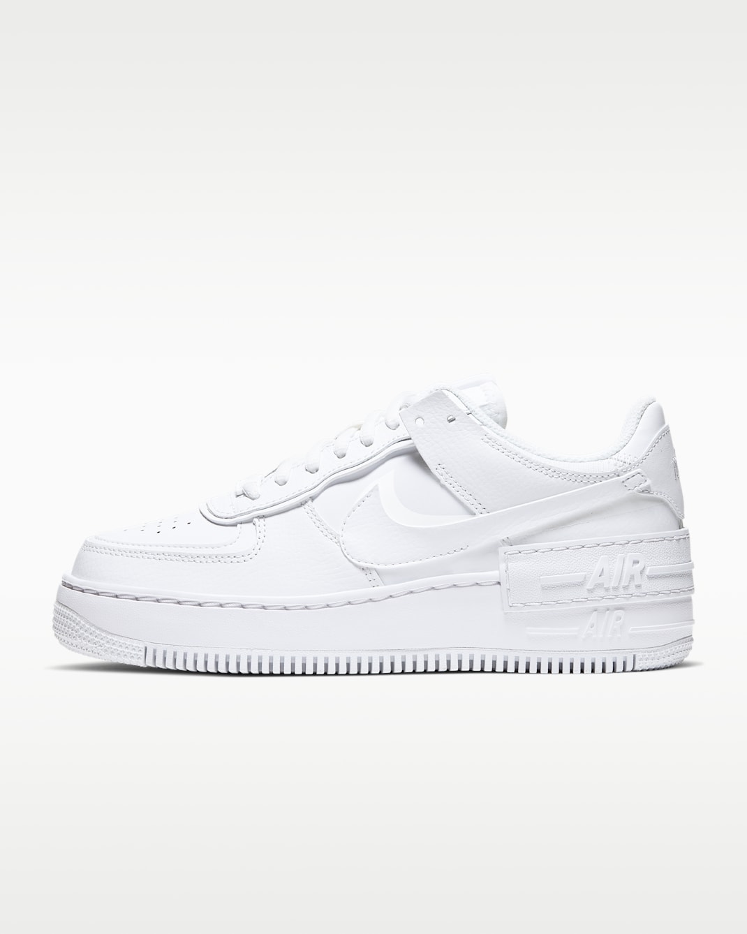 Nike Air Force 1 Shadow Women's Shoes - White/White/White