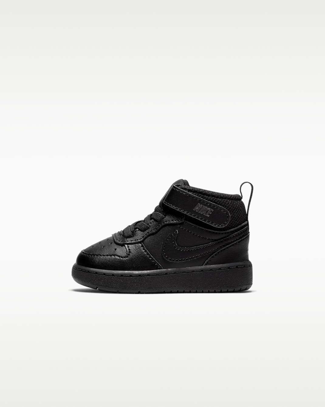 Nike Court Borough Mid 2 Baby/Toddler Shoes - Black/Black/Black