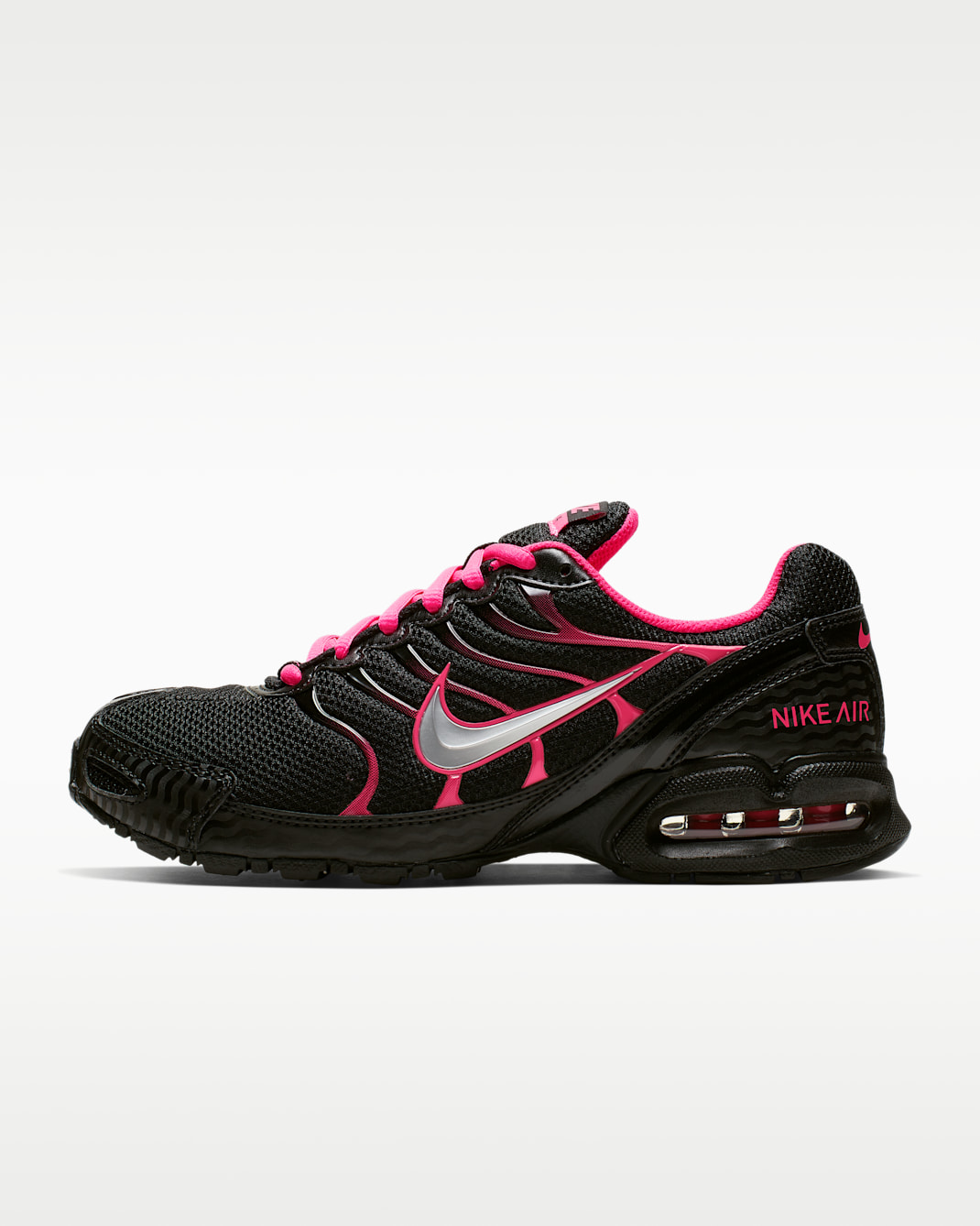 Nike Air Max Torch 4 Women's Shoe - Black/Pink Flash/Metallic Silver