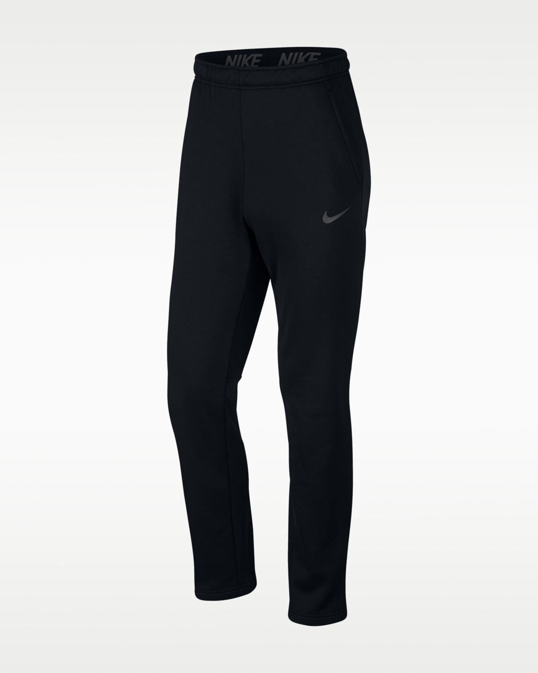 Nike Therma Men's Training Pants - Black/Metallic Hematite