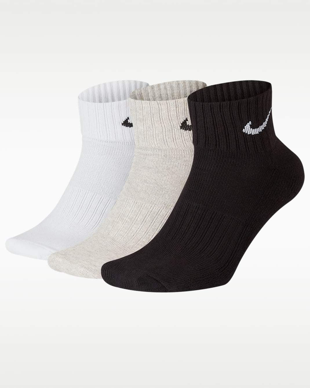 Nike Cushioned Ankle Socks (3 Pairs) - Multi-Colour