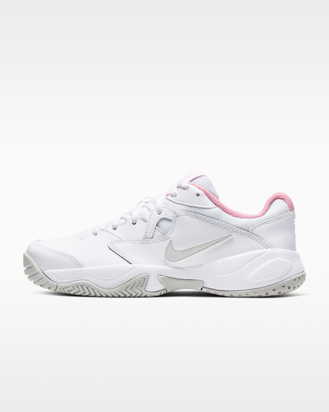 NikeCourt Lite 2 Women's Hard Court Tennis Shoes - White/Pink Foam/Photon Dust