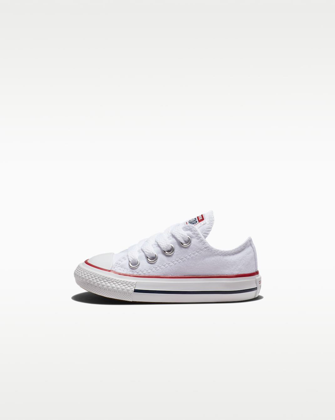 Converse Chuck Taylor All Star Low Top Infant/Toddler Shoe  - White