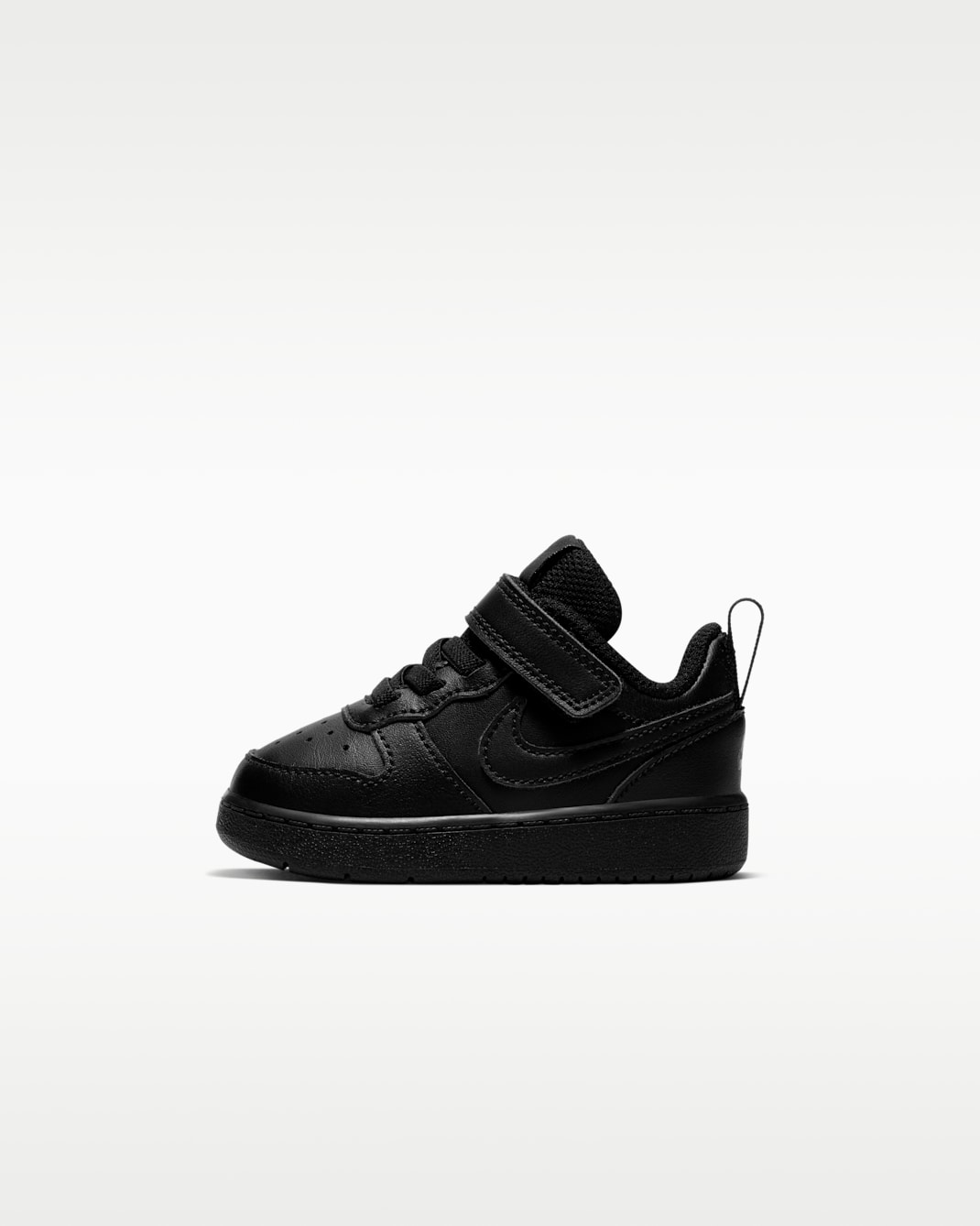 Chaussure Nike Court Borough Low 2 pour bébé et petit enfant - Noir/Noir/Noir