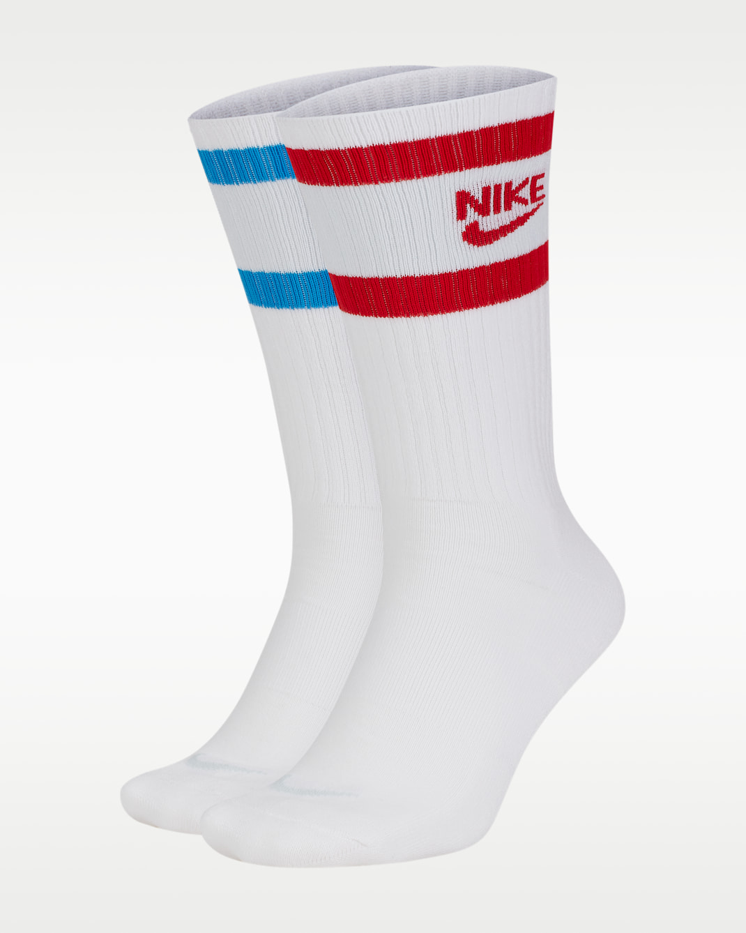 ナイキ ヘリテージ クルー ソックス (2足) - マルチカラー