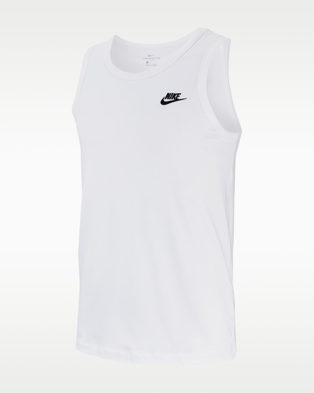 Nike Sportswear Club Men's Tank Top - White/Black