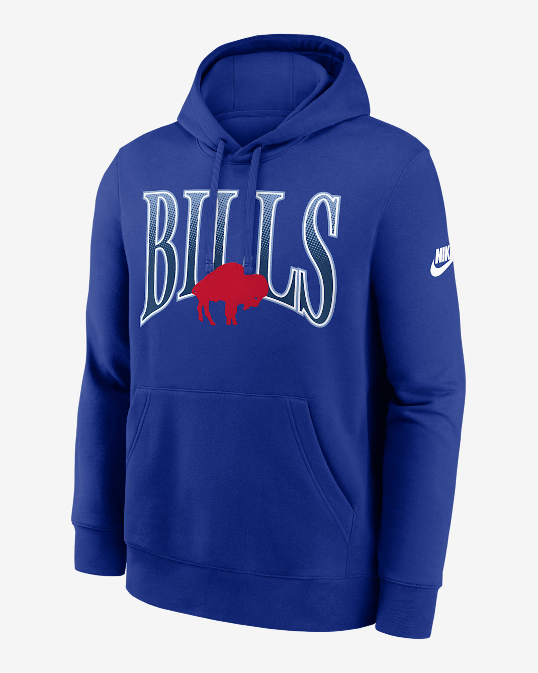 Buffalo Bills Rewind Club Men's Nike NFL Pullover Hoodie - Royal