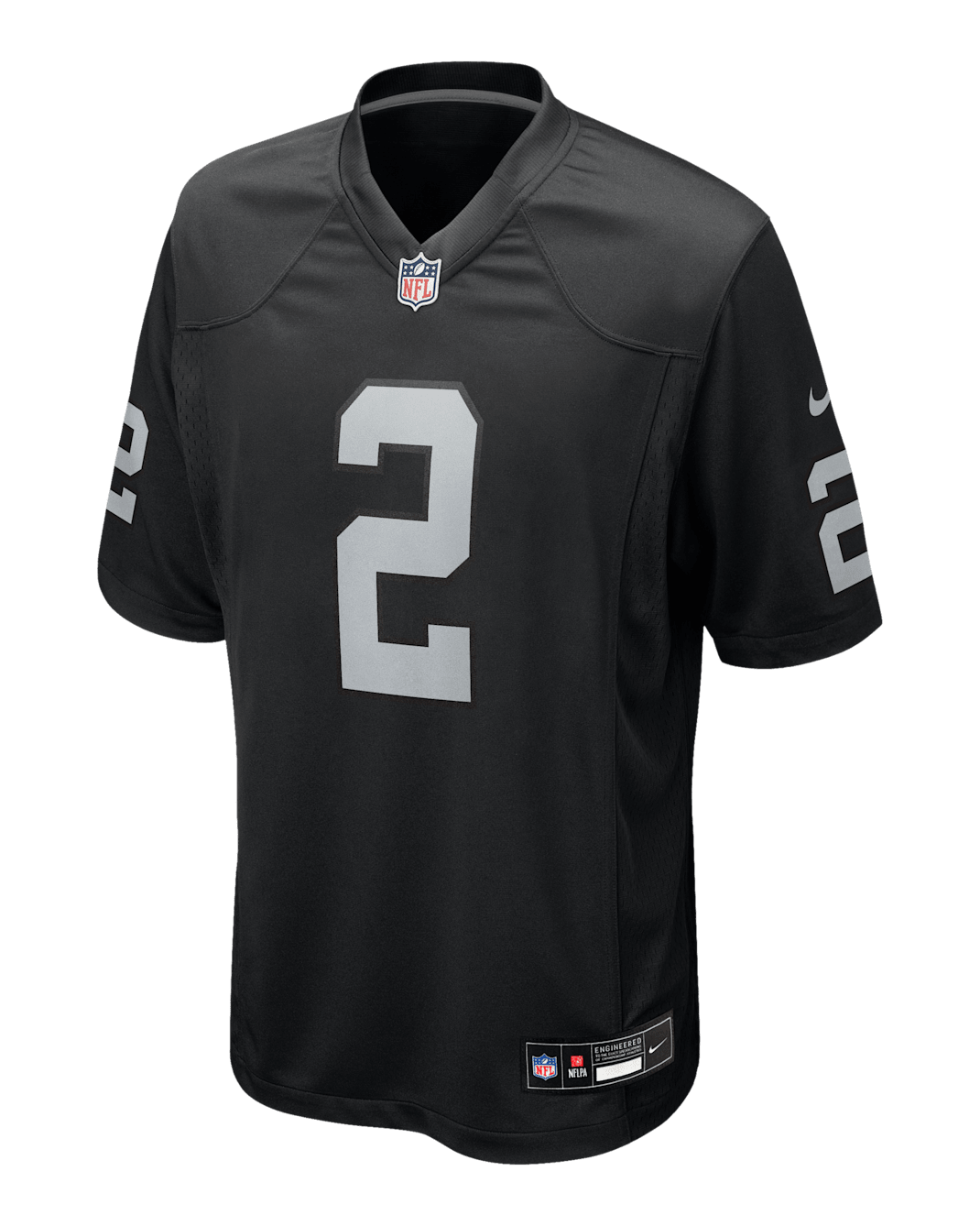 Ashton Jeanty Las Vegas Raiders 2025 NFL Draft First Round Pick Big Kids' Nike NFL Game Jersey - Black