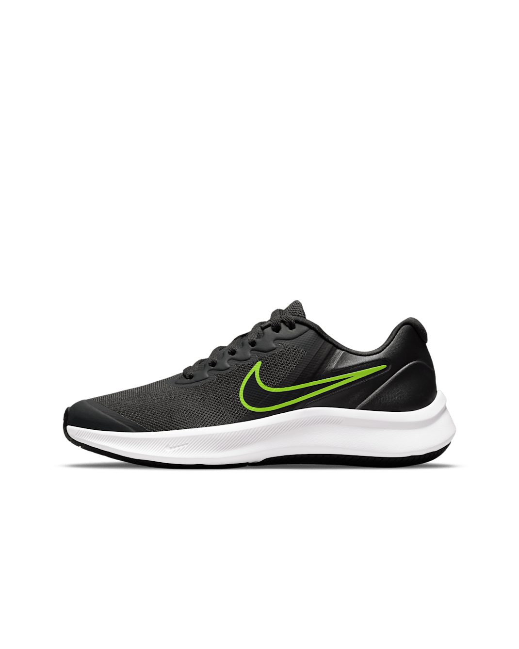 Nike Star Runner 3 Older Kids' Road Running Shoes - Dark Smoke Grey/Black/Black