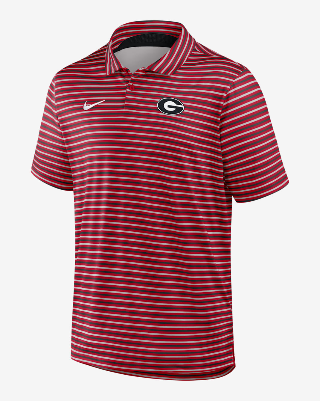 Georgia Tour Stripe Men's Nike Dri-FIT College Polo - Red