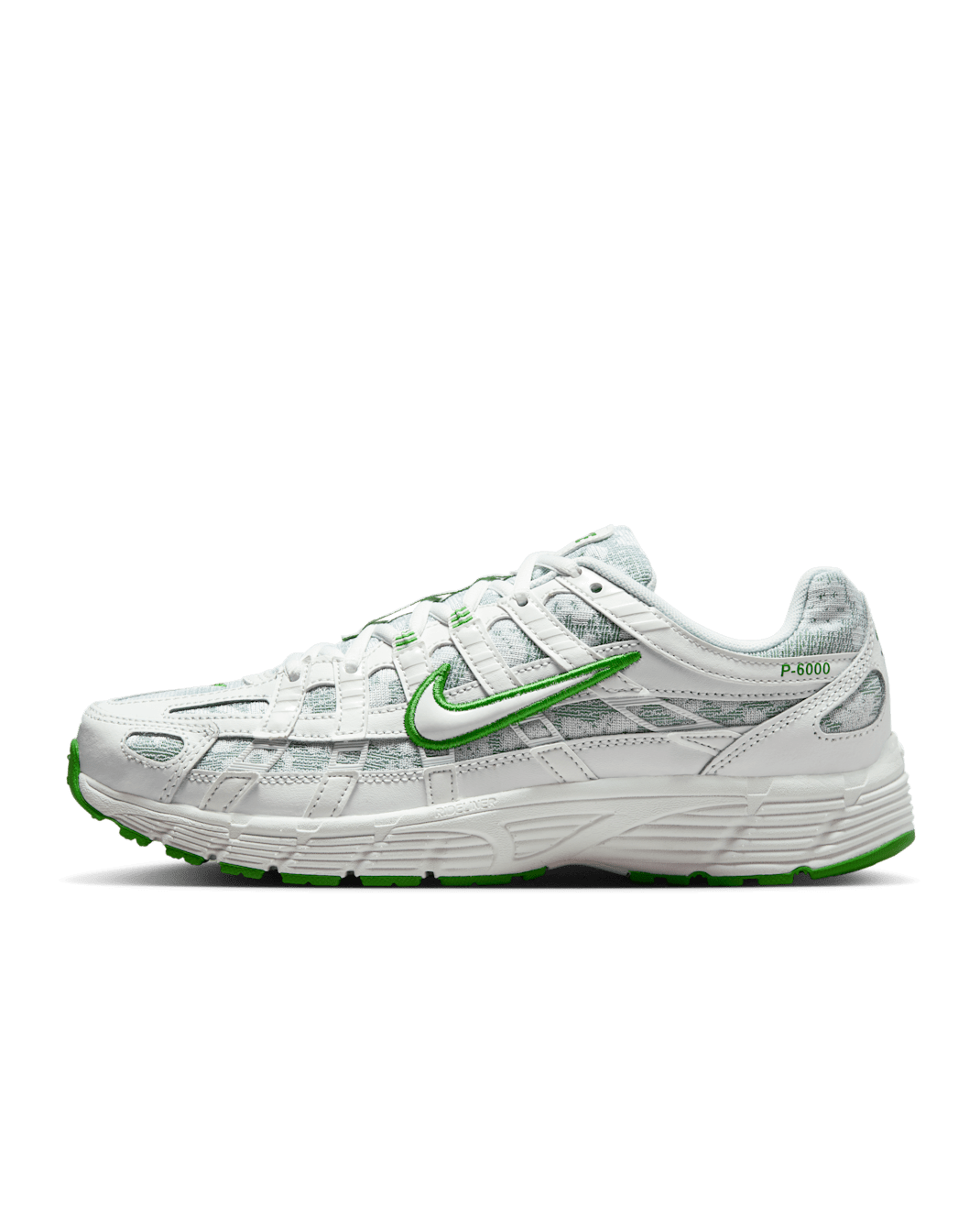 Tenis para mujer Nike P-6000 - Blanco cumbre/Verde Kelly/Blanco cumbre