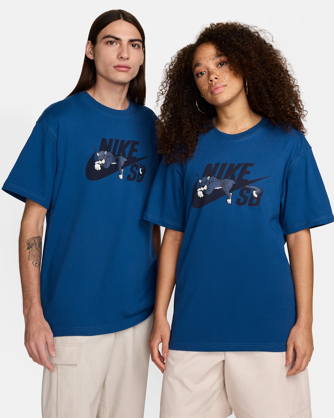 Nike SB Skate-T-Shirt - Court Blue