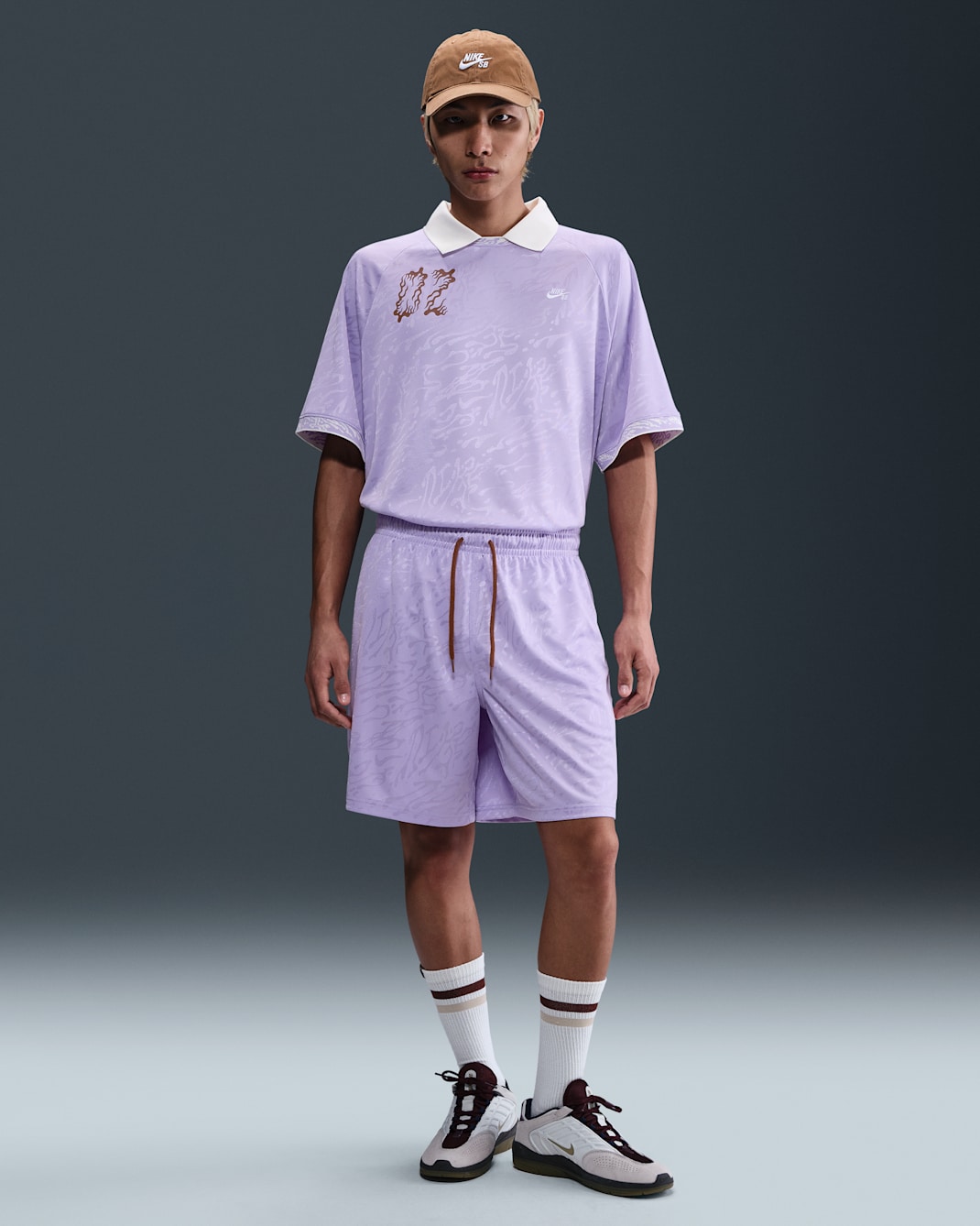 Nike SB Dri-FIT Skate Shorts - Hydrangeas/White