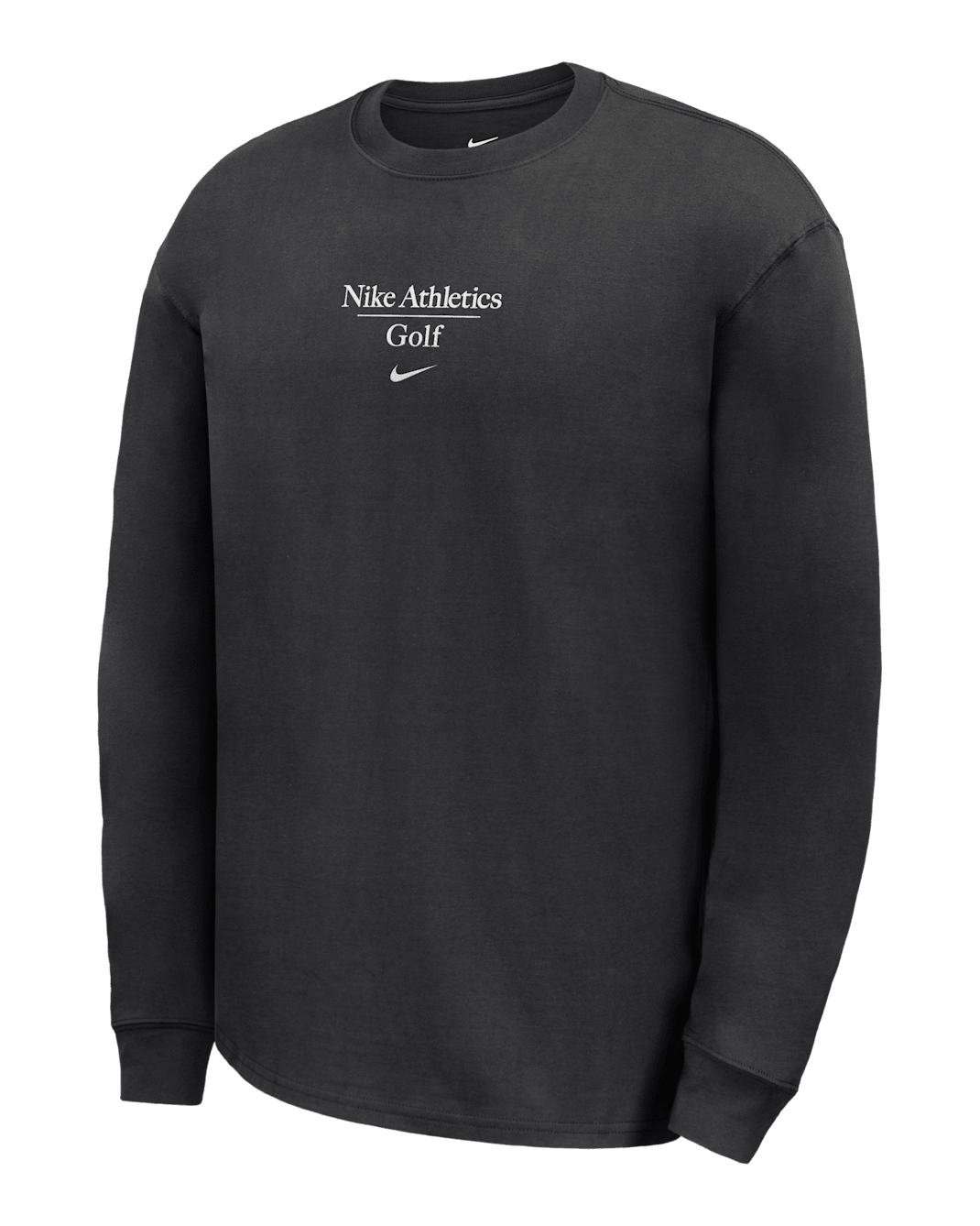 Nike Max90 Men's Golf Long-Sleeve T-Shirt - Black