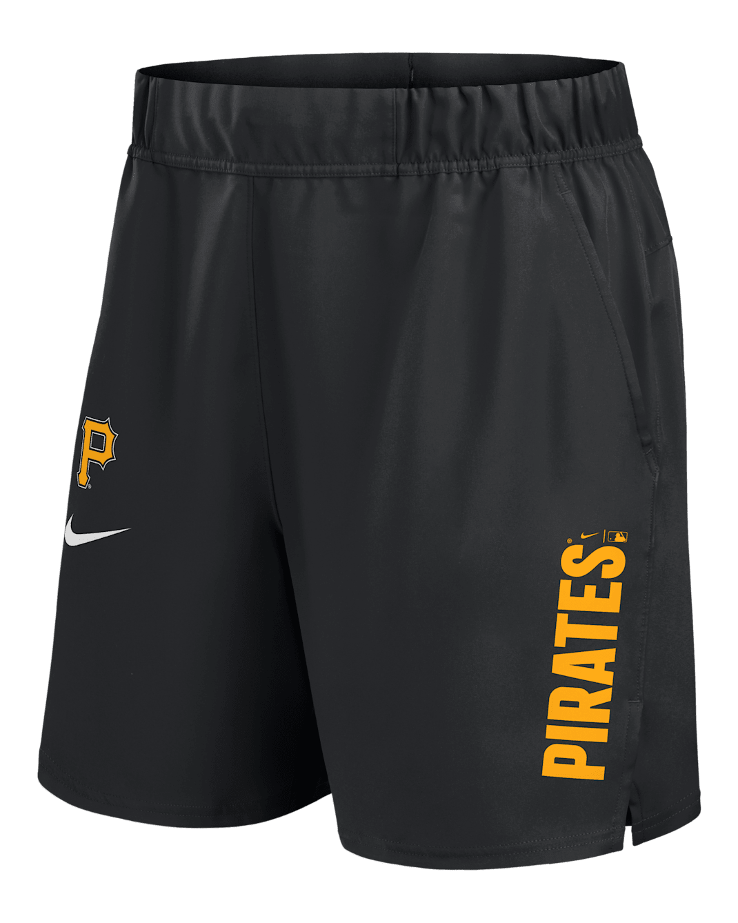 Shorts Nike Dri-FIT de la MLB para hombre Pittsburgh Pirates Victory - Negro