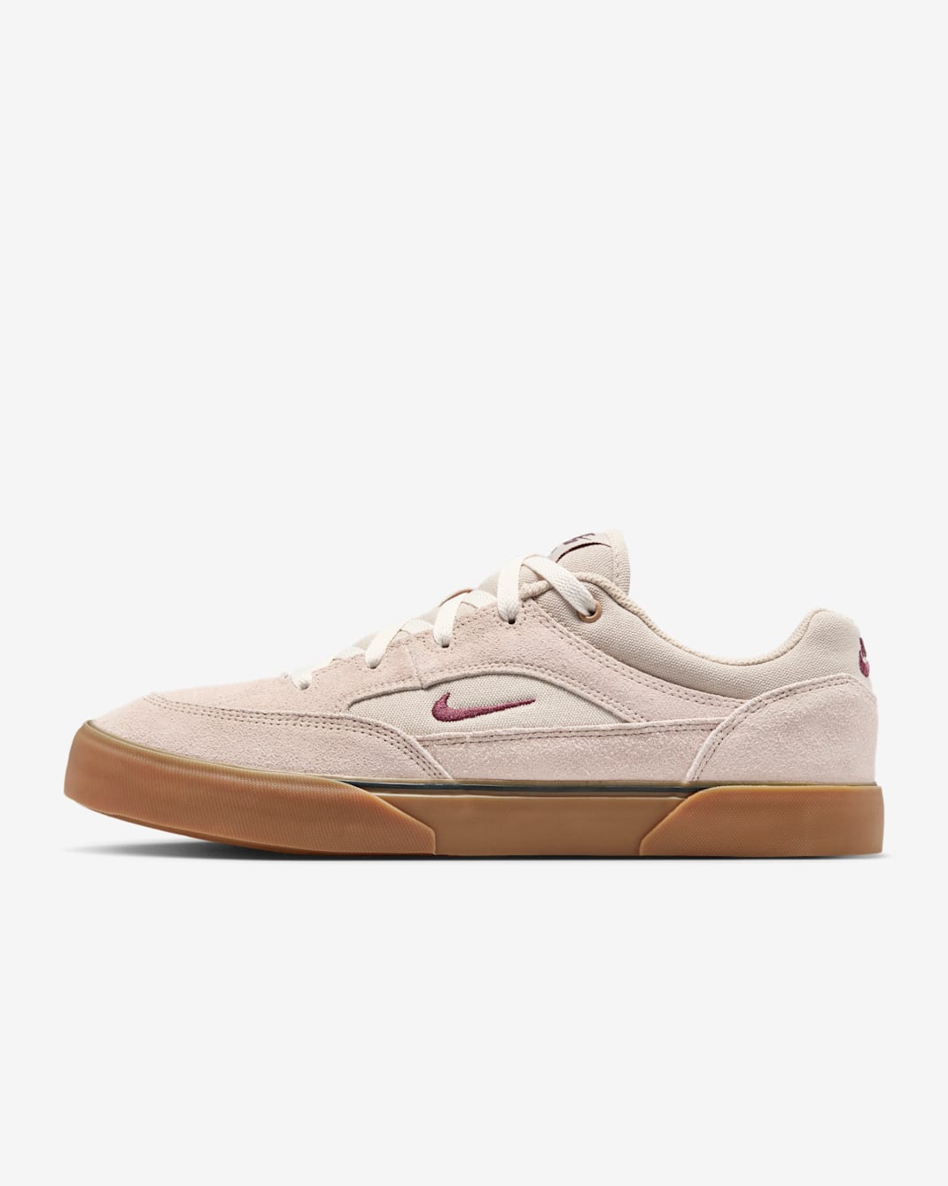 Nike SB Malor Zapatillas - Hombre - Crema II/Phantom/Gum Medium Brown/Burgundy Crush
