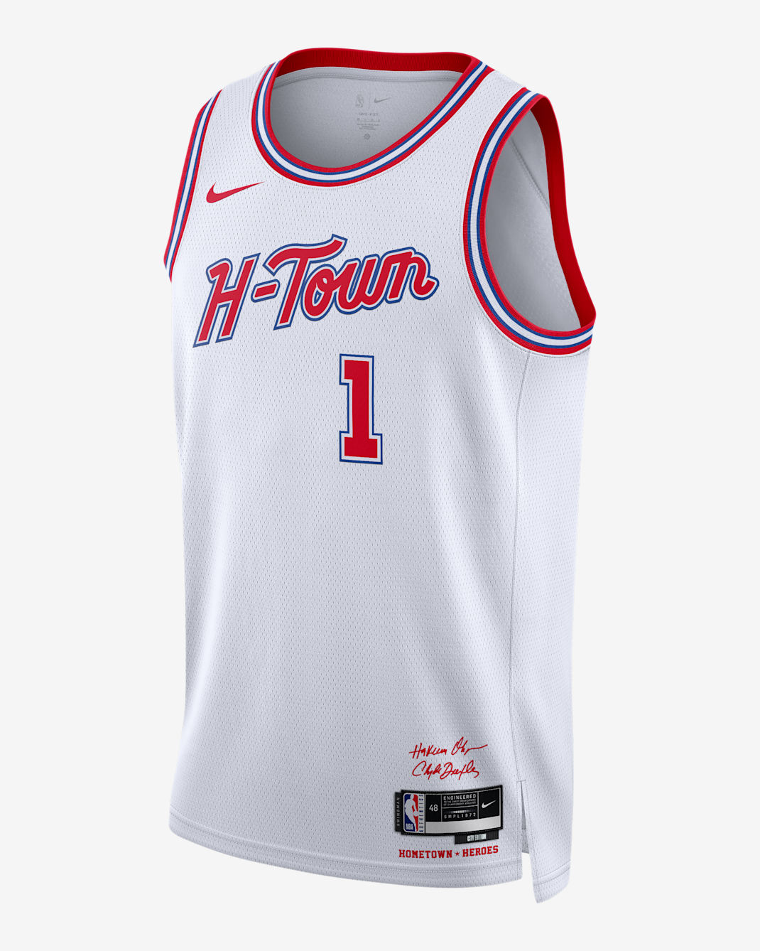 Houston Rockets City Edition 2023/24 Men's Nike Dri-FIT NBA Swingman Jersey - White