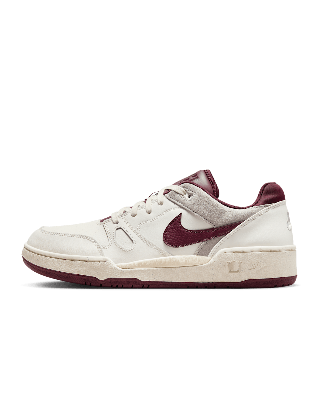 Calzado para hombre Nike Full Force Low - Vela/Gris humo claro/Leche de coco/Burdeos enérgico