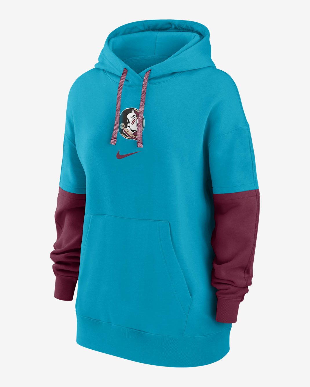 Florida State Essential Women's Nike College Pullover Hoodie - Turquoise