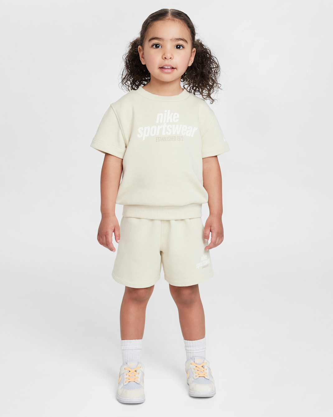 Nike Toddler Club Family 2-Piece Shorts Set - Light Khaki