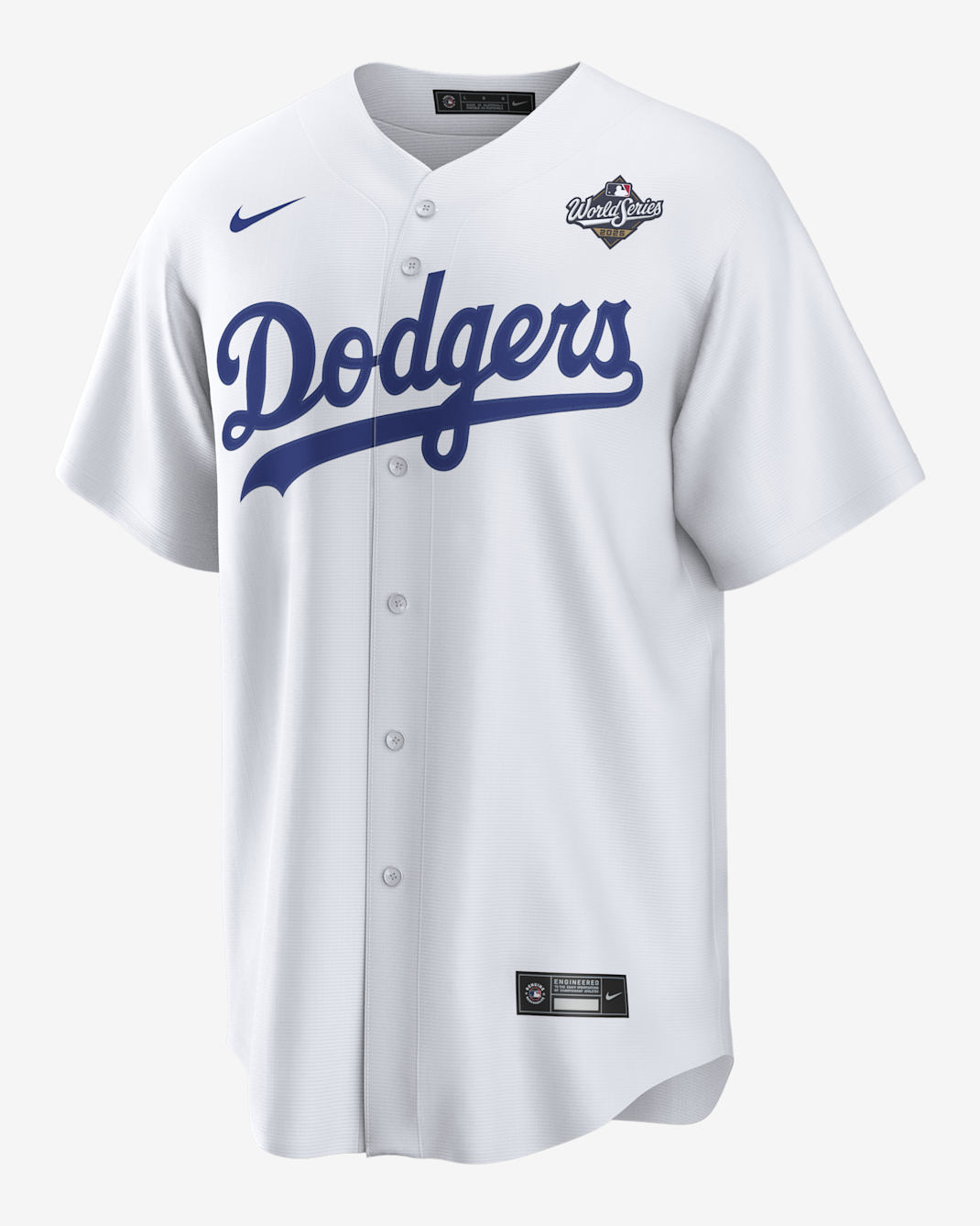Enrique Hernández Los Angeles Dodgers 2025 World Series Participant Men's Nike MLB Replica Jersey - White