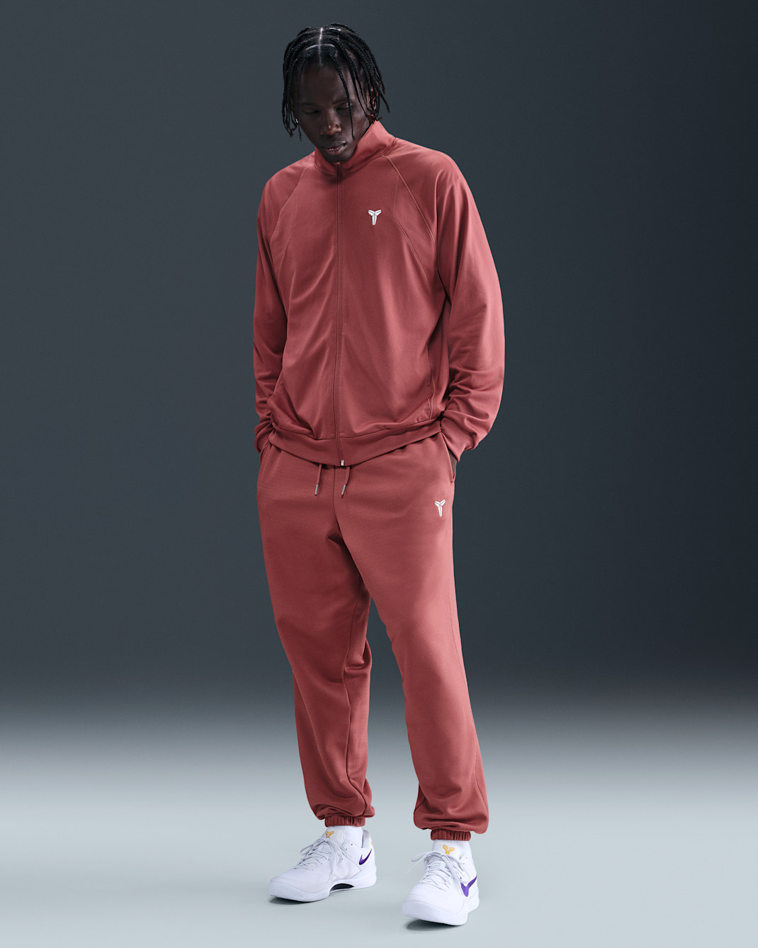 Kobe Therma-FIT basketbalbroek - Canyon Rust/Wit