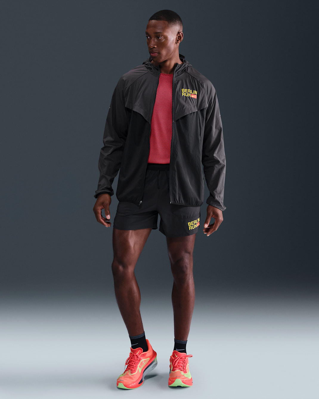 Nike Stride Men's Dri-FIT 13cm (approx.) Brief-Lined Running Shorts - Black