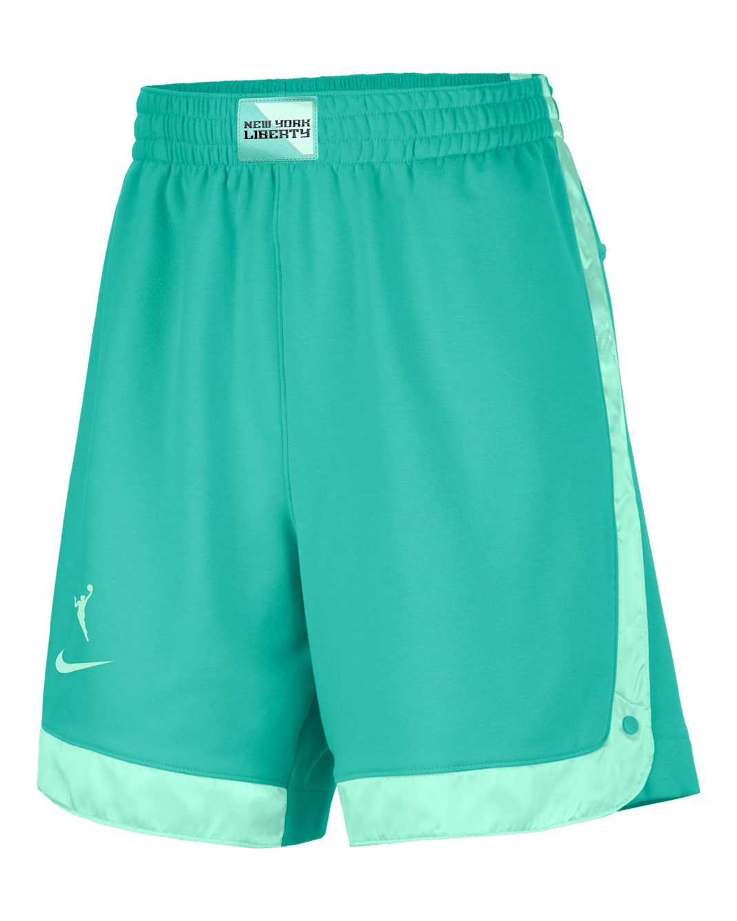 New York Liberty Women's Nike WNBA Fleece Shorts - Mint/Mint Foam/Mint Foam