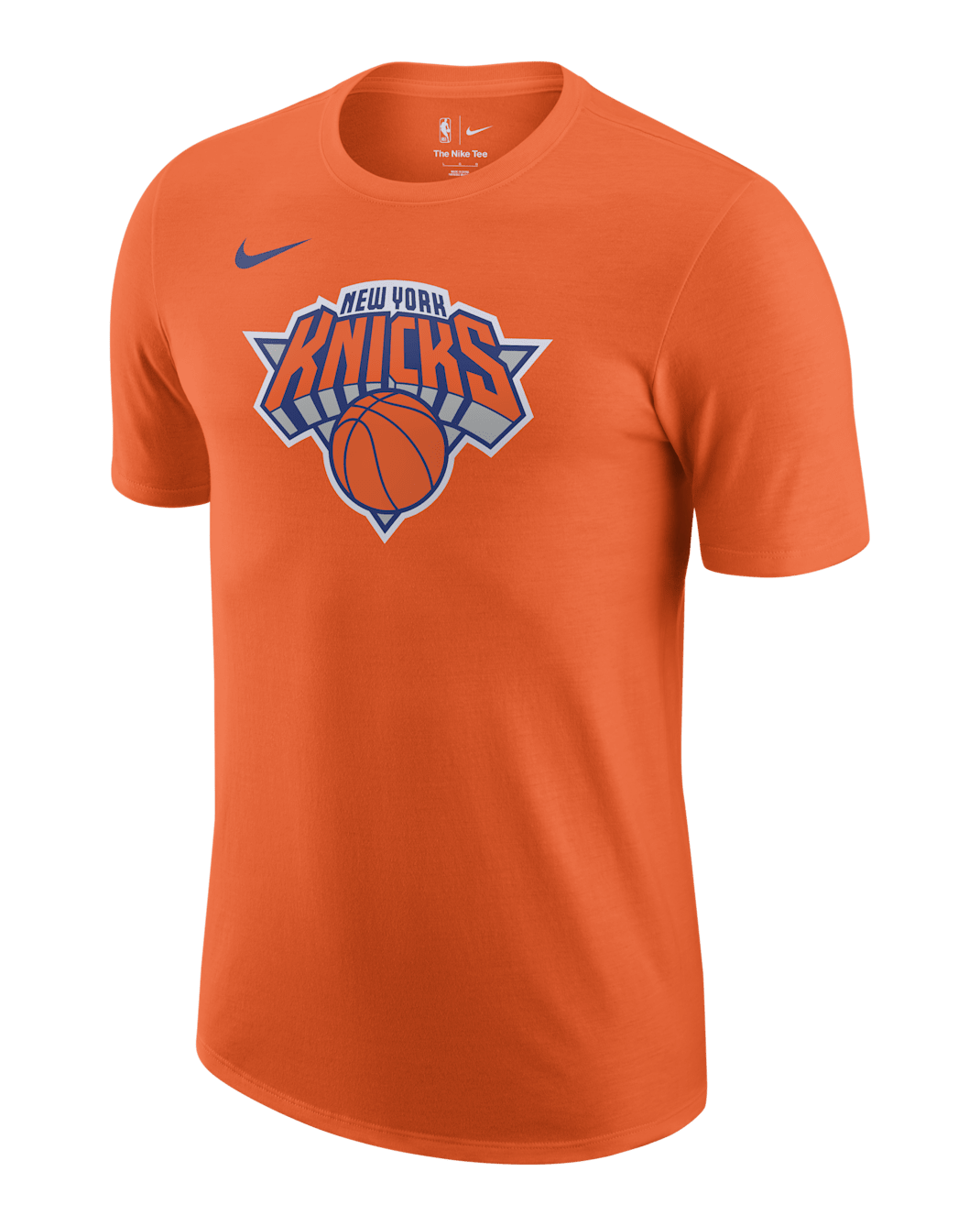 New York Knicks Essential Men's Nike NBA T-Shirt - Brilliant Orange