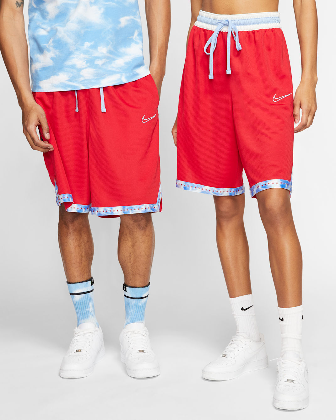 Nike Dri-FIT DNA Basketball Shorts - University Red/Psychic Blue