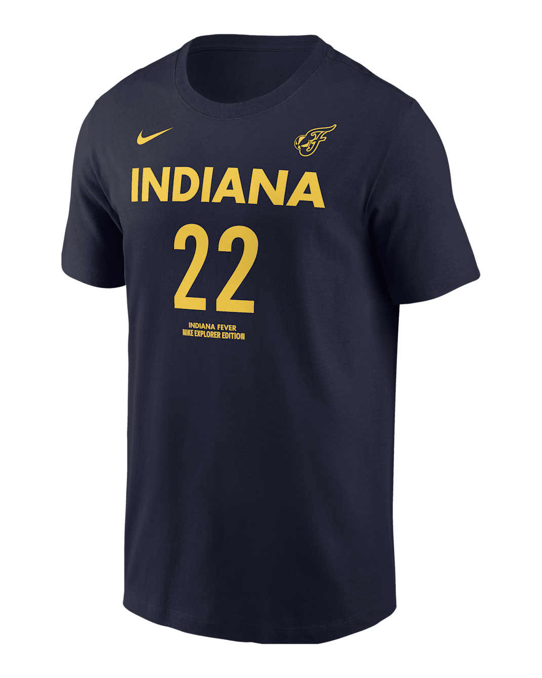 Playera Nike de la WNBA para hombre Caitlin Clark Indiana Fever - Azul marino
