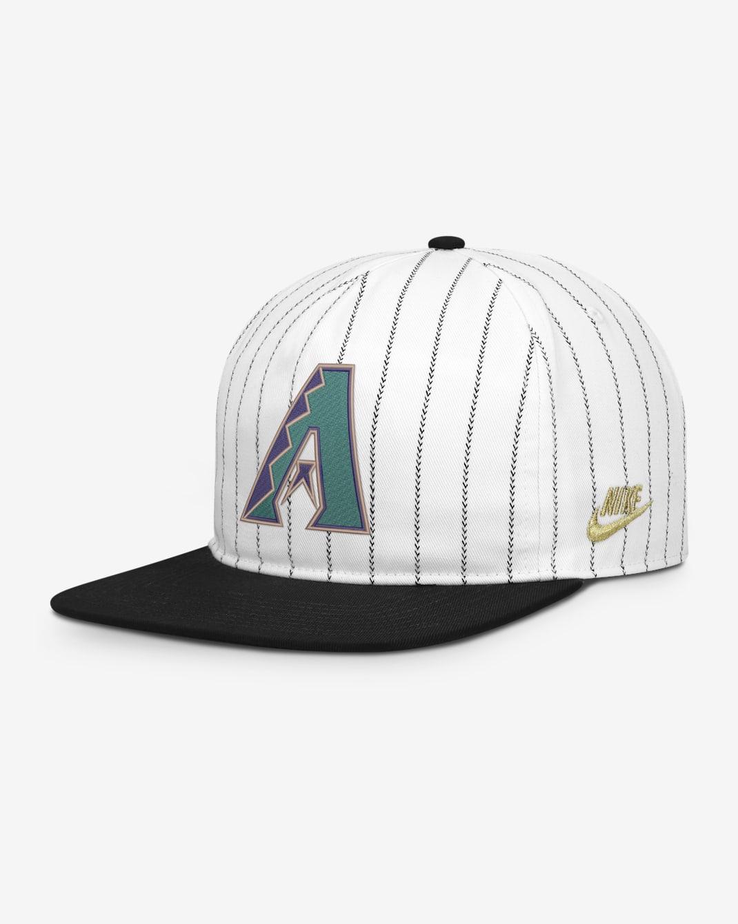 Gorra Nike de la MLB ajustable para hombre Arizona Diamondbacks Pro - Blanco