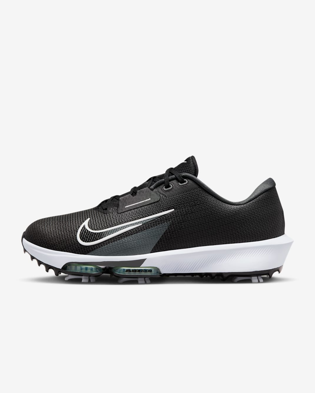 Nike Air Zoom Infinity Tour 2 Golf Shoes (Wide) - Black/Vapor Green/Iron Grey/White