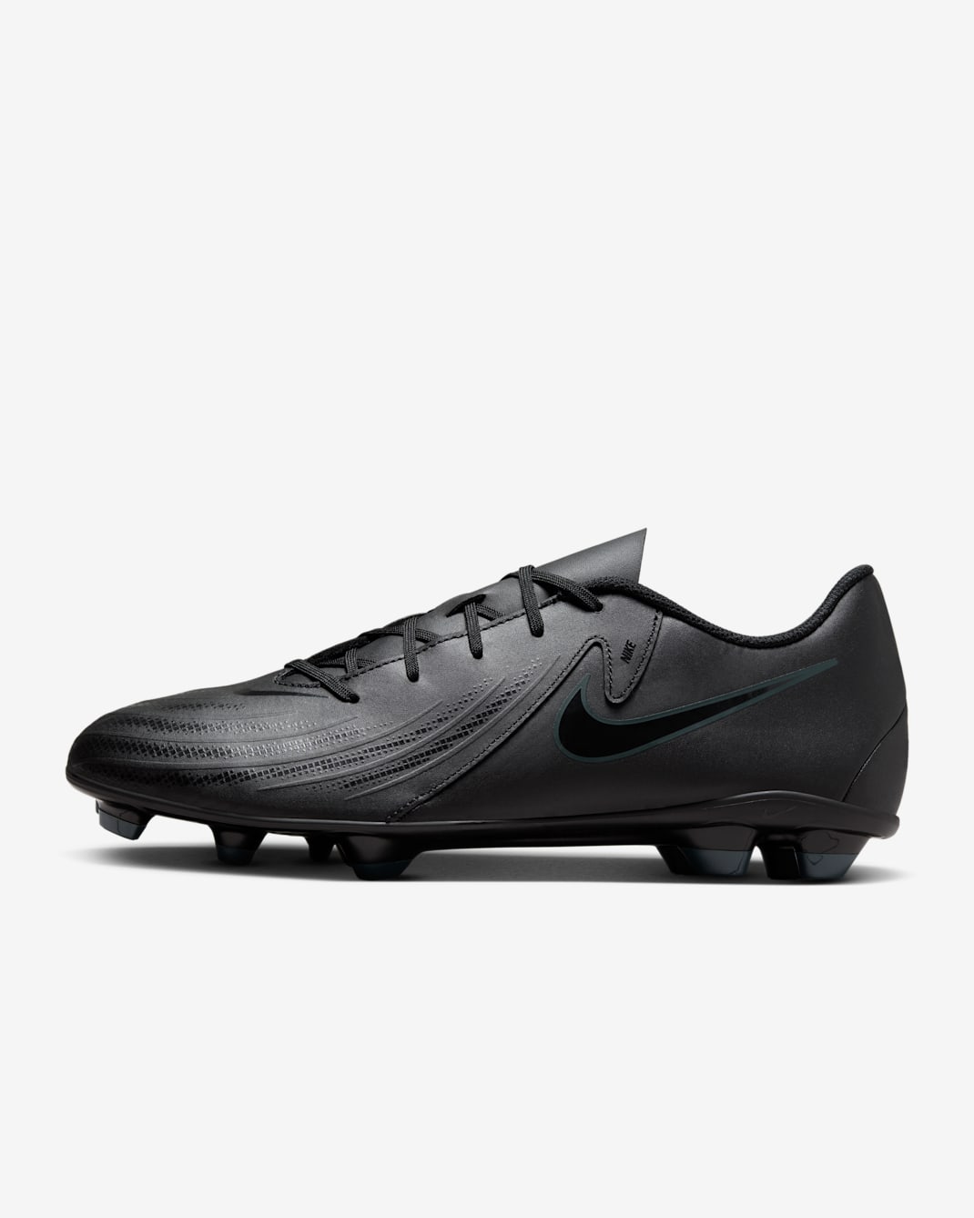 Scarpa da calcio a taglio basso MG Nike Phantom GX 2 Club - Nero/Deep Jungle/Nero