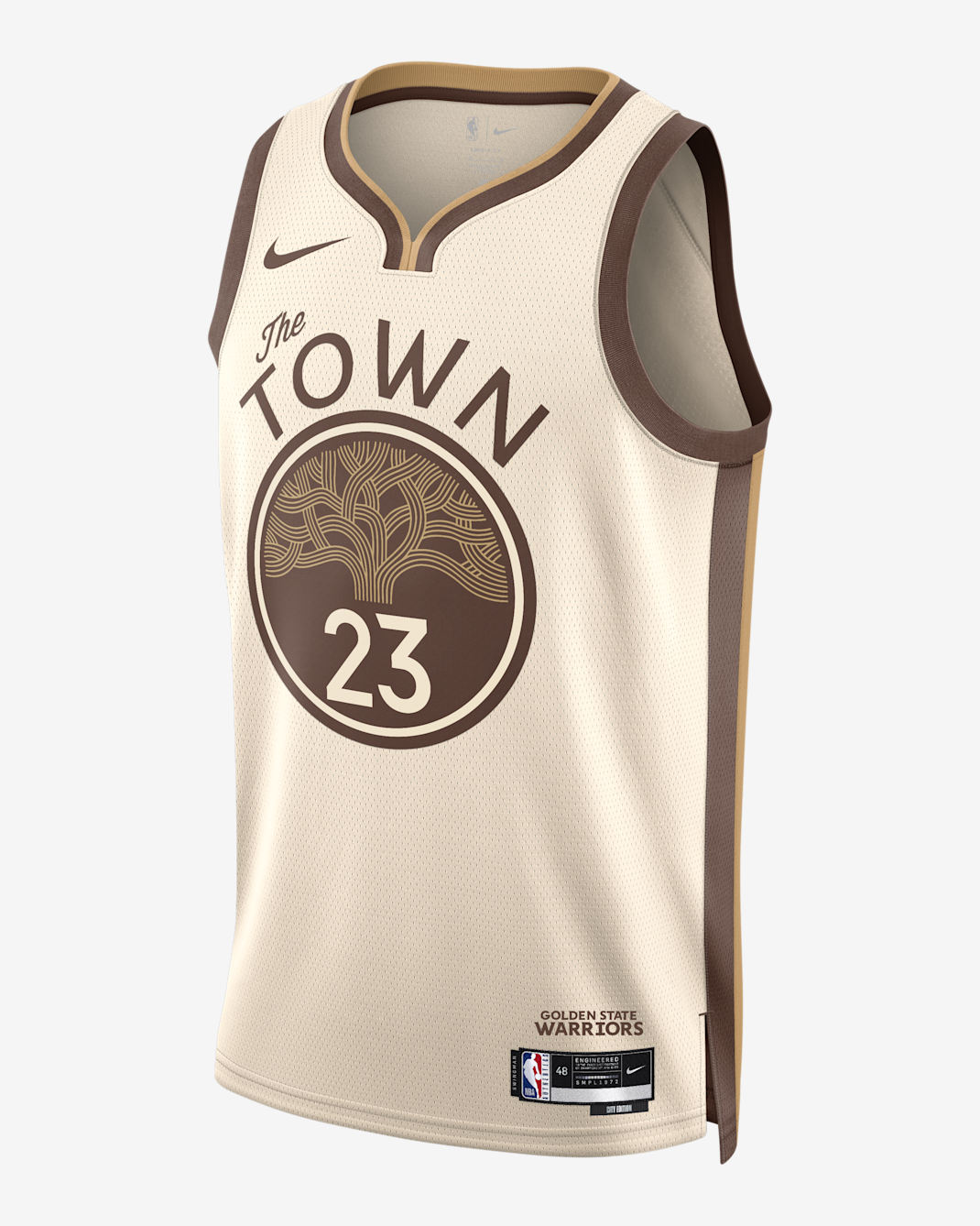 Draymond Green Golden State Warriors City Edition Men's Nike NBA Swingman Jersey - Natural