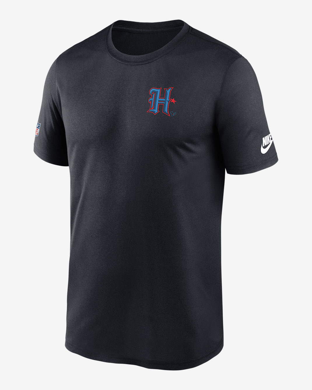 Houston Texans Alt Legend Small Logo Men's Nike Dri-FIT NFL T-Shirt - Blue