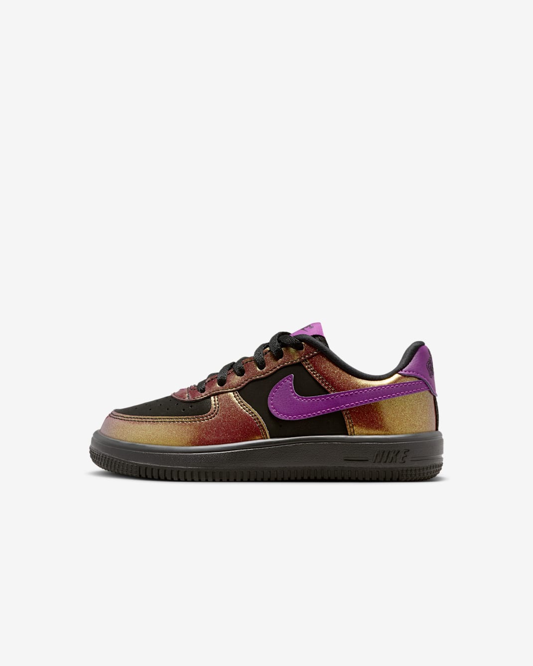 Nike Force 1 Low LV8 4 Little Kids' Shoes - Black/Bold Berry