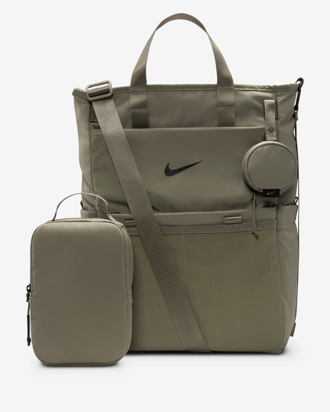 Nike (M) Convertible Diaper Bag (Maternity) (25L) - Light Army/Light Army/Black
