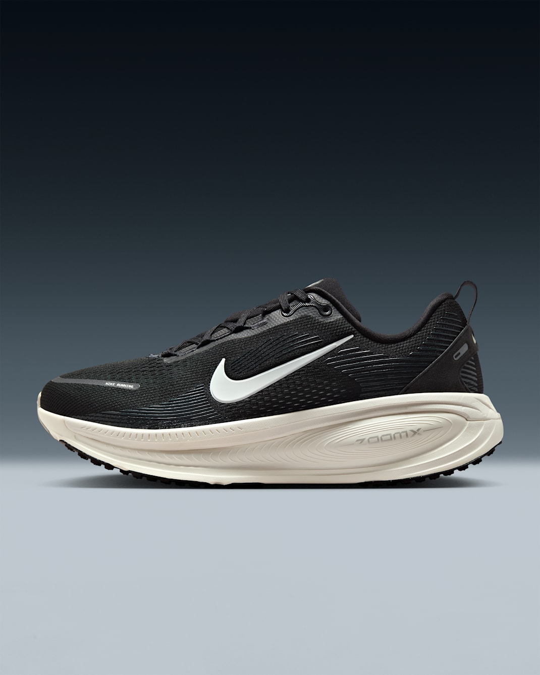 Nike Vomero 18 Men's Road Running Shoes (Extra Wide) - Black/Coconut Milk/Light Iron Ore/Summit White