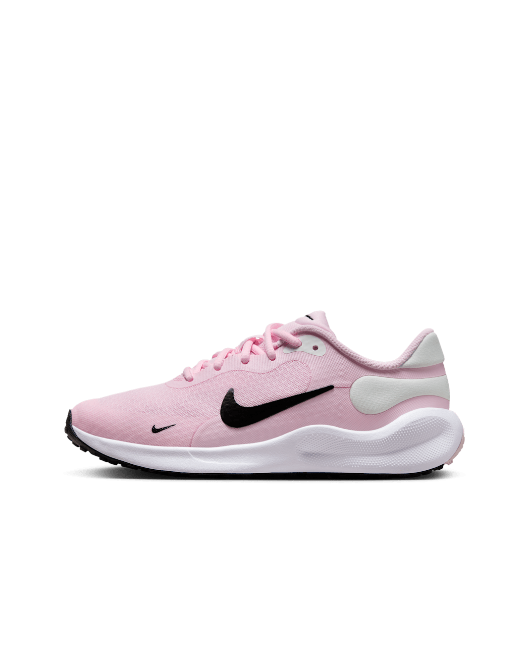 Nike Revolution 7 Older Kids' Road Running Shoes - Pink Foam/Summit White/White/Black