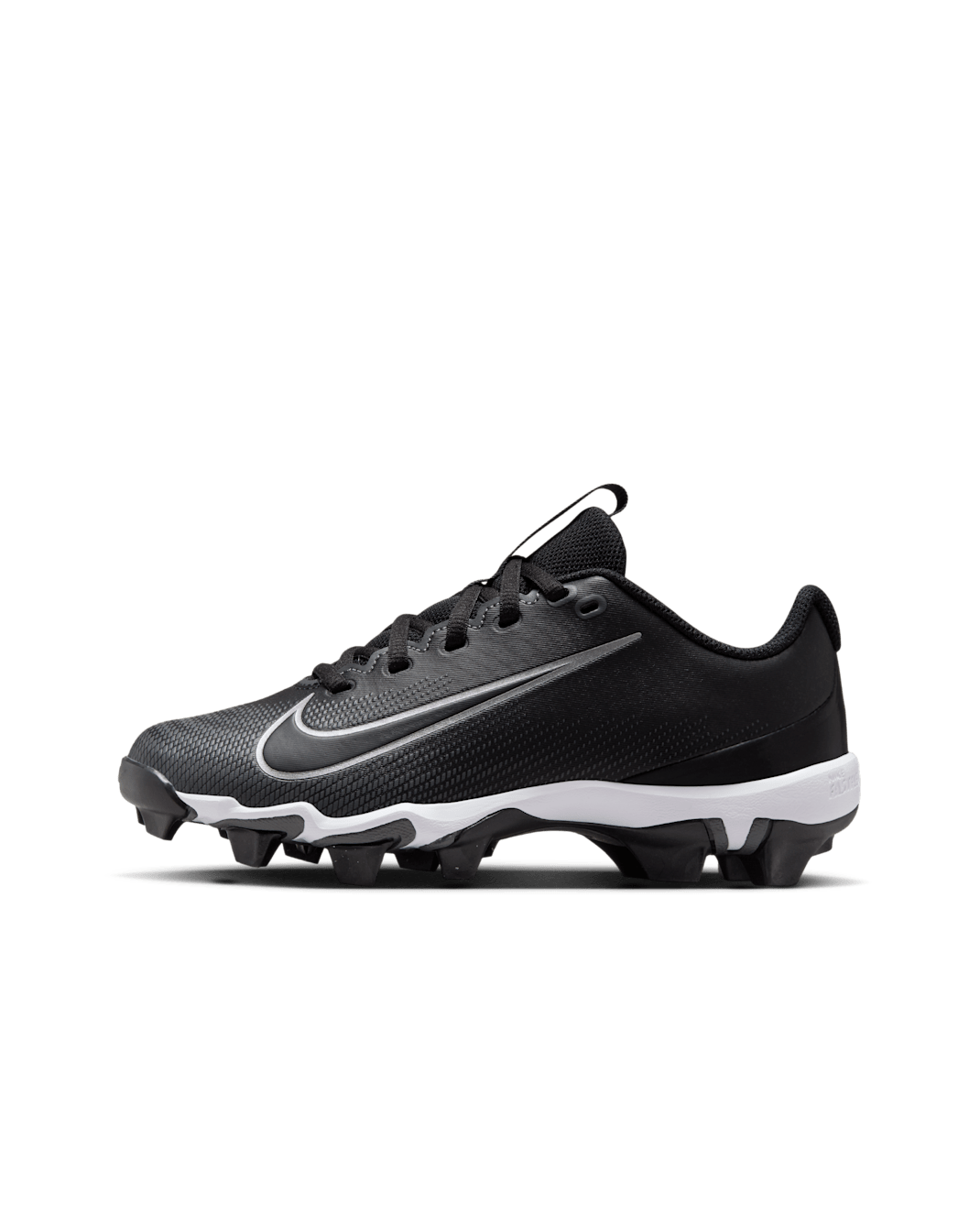Tacos de fútbol para niños grandes Nike Vapor Shark 3 - Negro/Gris oscuro/Blanco/Negro