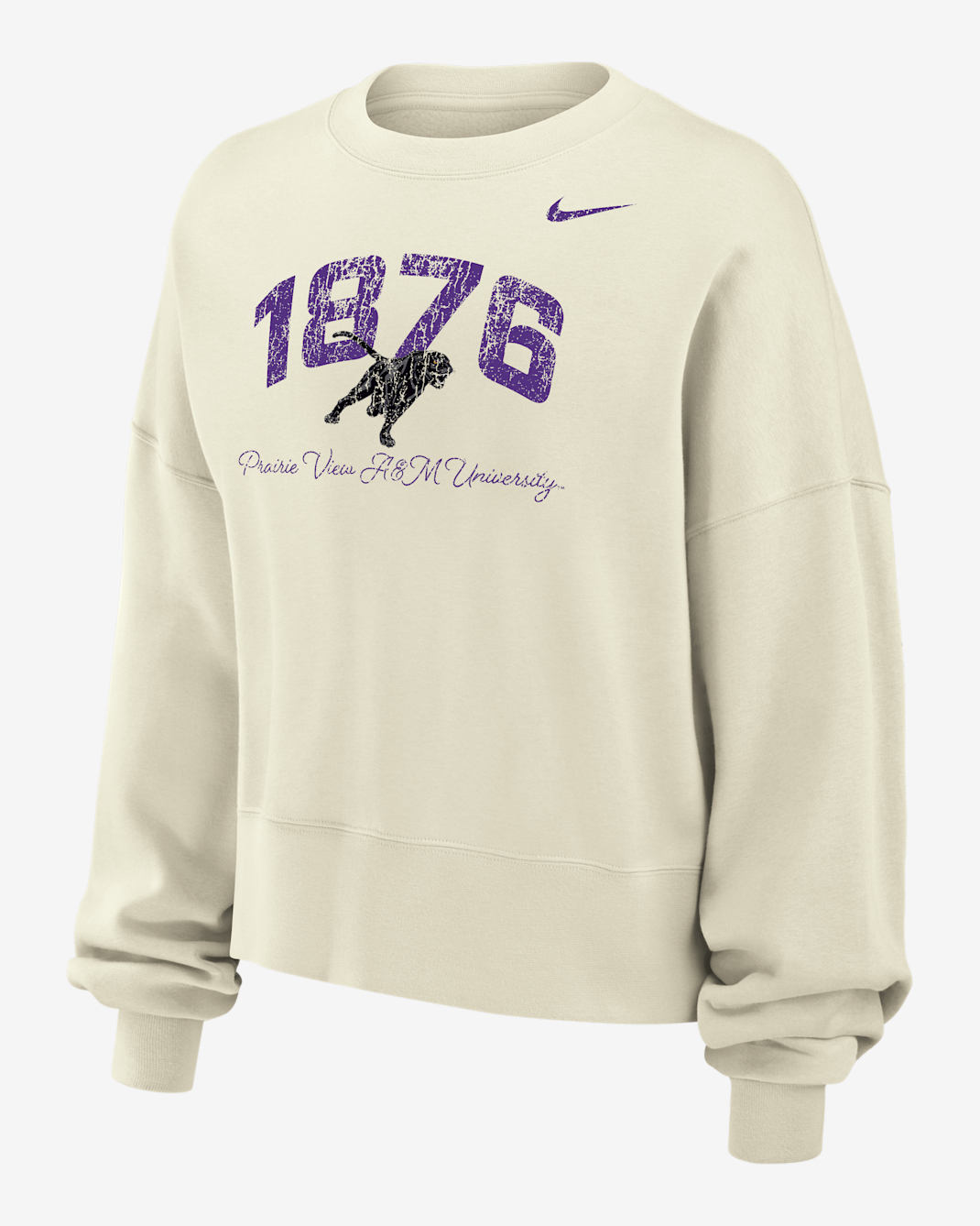 Jordan College Phoenix Fleece (Prairie View A&M University) Women's Crew-Neck Sweatshirt - Sail