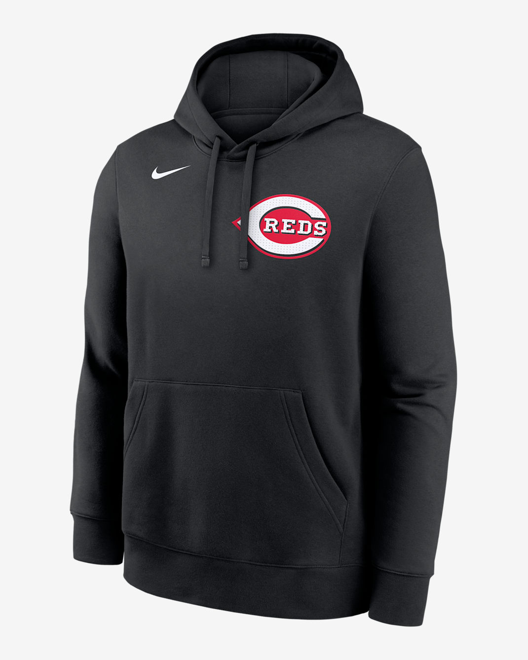 Elly De La Cruz Cincinnati Reds Club Men's Nike MLB Pullover Hoodie - Black