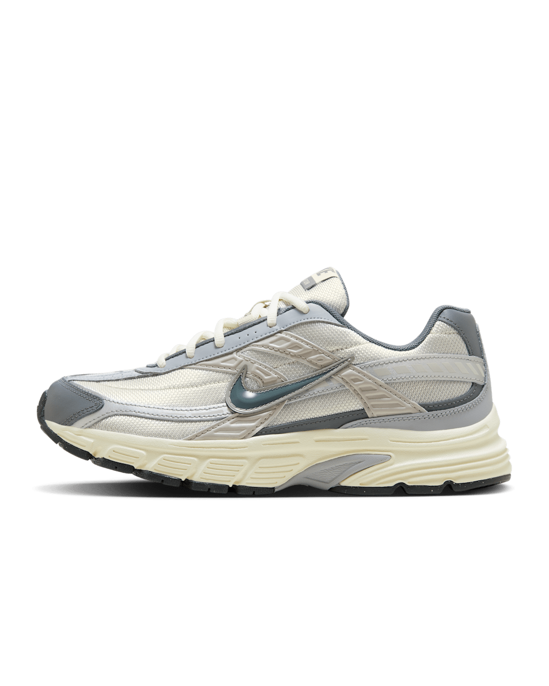 ナイキ イニシエーター メンズ ランニング シューズ - ライトボーン/ココナッツミルク/メタリックシルバー/スモークグレー