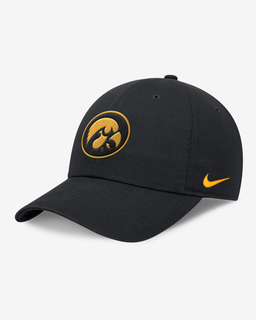 Iowa Club Men's Nike College Adjustable Hat - Black