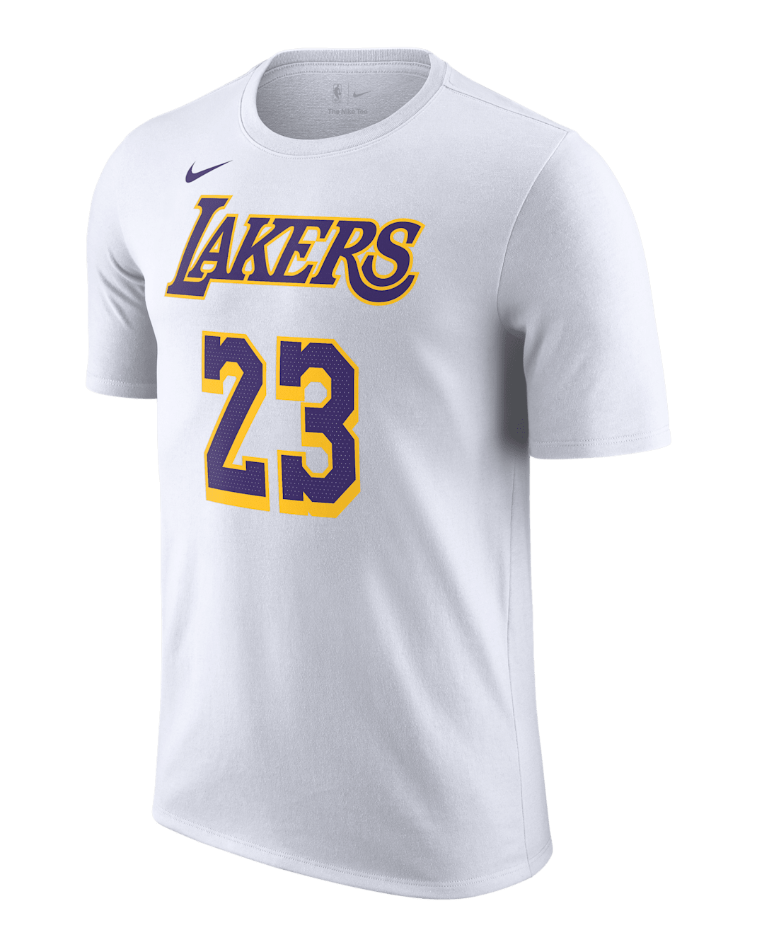 Tee-shirt Nike NBA Los Angeles Lakers pour Homme - Blanc